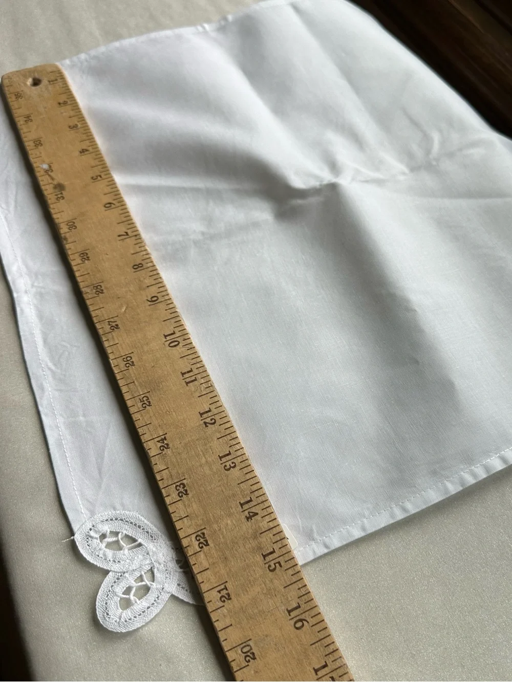 Set of 12 Vintage White 100% Cotton Battenberg Lace Napkins 15”x15” Classic NWT